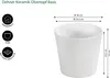 Dehner Übertopf Basic, Ø 26 cm, Höhe 23 cm, Keramik, Produktbild-Vorschau 2