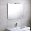 Specchiera bagno a filo 90 x 70 cm con luce a led Anteprima dell’immagine prodotto 1