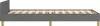 vidaXL Cadre de lit sans matelas gris foncé 100x200 cm Voir les images du produit 5