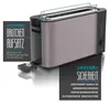 Arendo Toaster 2 Scheiben, Langschlitztoaster, Langschlitz, Produktbild-Vorschau 4