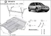 Oceľový ochranný kryt podvozku pre motor Volkswagen Golf 4 Náhľad obrázku produktu 3