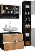 Badmöbel-Set Vicco Irma Goldkraft Eiche/Anthrazit 3 Teile, Produktbild-Vorschau 8