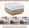 MODFU Couchtisch quadratischer um 360° drehbare, Produktbild-Vorschau 3
