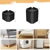 INF Schwarze quadratische Möbelerhöher - 5cm Höhe - 4er Set Produktbild-Vorschau 3