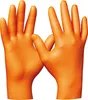 GEBOL Einweghandschuhe Orange Nitrilhandschuh Ultra Grip Produktbild-Vorschau 2