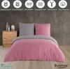 Buymax® Bettwäsche Bettbezug 135x200 cm, Kopfkissenbezug Produktbild-Vorschau 2