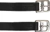 HORKA Steigbügelriemen 2 Stk. Leder Schwarz 145 cm Produktbild-Vorschau 1