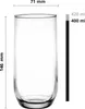 Glasmark Krosno Gläser 6er Set 0,4 Liter Cocktailgläser Produktbild-Vorschau 2