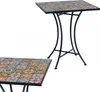Outdoortisch Mosaiktisch Gartentisch Bistrotisch Tisch 61x61xH70cm Produktbild-Vorschau