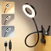 Lampka nocna LED z klipsem, lampka stołowa do czytania, 3 Podgląd zdjęcia produktu 1