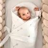 Muminky | Baby Einschlagdecke - 75x75 cm - Weiß im Drachen Produktbild-Vorschau 1