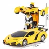 Dálkově ovládané auto robot 2v1 transformace rc drift led Náhled obrázku produktu 2