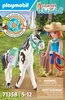 PLAYMOBIL Horses of Waterfall 71358 Ellie & Sawdust mit Produktbild-Vorschau 3