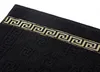 Luxus Medusa Badetuch 100x150 cm - Schwarz - feinste Produktbild-Vorschau 2