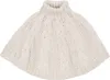 Beiger Kinderponcho für Mädchen – weicher Strick, Produktbild-Vorschau 3