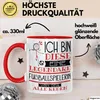 Fußballspielerin Tasse Geschenk Ich Bin Diese Eine Produktbild-Vorschau 3