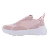 Damen Halbschuhe Rosa, Leder-Textil-Mix, Schnürung, flacher Produktbild-Vorschau 2