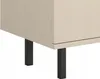 Mobile RTV Focus cashmere 135 cm - gambe nere Anteprima dell’immagine prodotto 4
