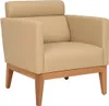Beiger Clubsessel Relax 1-Sitzer Designer Sessel Wohnzimmer Produktbild-Vorschau 3