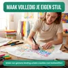 Strex Textielstiften - 20 stuks - Kleding stiften - Productafbeelding-voorbeeld 6