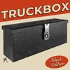 Deichselbox Schwarz Werkzeugkasten Truckbox Alu Box Produktbild-Vorschau 2