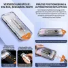 Lot de 4 protections d'écran en verre trempé pour iPhone 16 Voir les images du produit 2