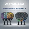 Padelschläger / Padel Racket - 12 K Wave - Orange/Yellow Produktbild-Vorschau 6