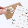 CraftWerk Hochzeit Sticker Gästebuch 250 Stk. - Aufkleber Produktbild-Vorschau 3