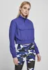 Urban Classics Ladies - Crinkle Pull Over Jacke lila - M Produktbild-Vorschau 9