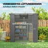 Outsunny Zeltgarage 1,9x1,2 m Wasserdicht Garagenzelt mit Produktbild-Vorschau 6