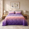 Sleep Comfy Sommerbettdecke 240x220 cm Grün mit Kissenbezug Produktbild-Vorschau 1