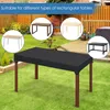 Tischplatte Abdeckung Outdoor Winterfest, 150x90x15cm Produktbild-Vorschau 4