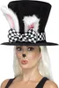 Weißes Kaninchen Zylinder - Fasching Halloween Kostüm Produktbild-Vorschau 3