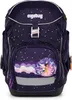 A front view of a children's backpack with a starry night pattern and a fairy graphic. Anteprima dell’immagine prodotto