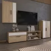 A living room furniture set with a TV, cabinets, and a media console. Produktbild-Vorschau