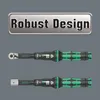 Two torque wrenches are displayed against a plain gray background, with a "Robust Design" banner above them. Náhled obrázku produktu