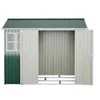 Geräteschuppen Gerätehaus Metall Gartenhaus Satteldach Produktbild-Vorschau 12