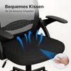 Ergonomiczne krzesło biurowe - Krzesło do biurka z Podgląd zdjęcia produktu 4
