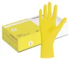 Nitrilhandschuhe Gelb Gr. S | 100 Stück | Latexfreie Produktbild-Vorschau 1