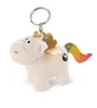 A plush unicorn keychain with wings and a rainbow tail. Produktbild-Vorschau