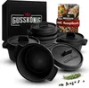 Gusskönig 6er Mini Dutch Oven-Set Rezeptbuch Produktbild-Vorschau 2