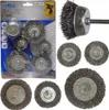SATRA | Drahtbürsten-Set, 6-teilig, Messing-beschichtete Produktbild-Vorschau 8