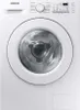 Front view of a white Samsung washing machine. Voir les images du produit