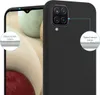 A close-up view of a black phone case on a light gray background, highlighting raised edges for screen and camera protection. Podgląd zdjęcia produktu