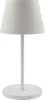 LED-Tischleuchte ROLF KERN „Club“ 25cm weiß Akku dimmbar Produktbild-Vorschau 5