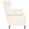 Ohrensessel Katria Bezug Samtvelours Buche natur / creme Produktbild-Vorschau 2