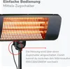 alpina Infrarotheizung Standgerät Terrassenheizer 2000W 3 Produktbild-Vorschau 5