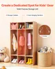VEVOR Offener Kinderkleiderschrank aus Sperrholz, Produktbild-Vorschau 2