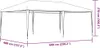 vidaXL Tenda professionale per feste 4×6 m antracite 90 Anteprima dell’immagine prodotto 13