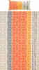 Erwin Müller Bettwäsche orange-grau-gelb 1x 135x200 cm + 1x Produktbild-Vorschau 2